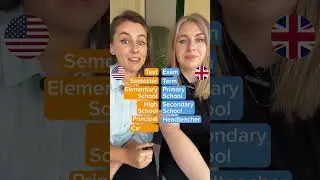 🇺🇸 American vs. British English 🇬🇧 - Back-to-school Edition 🏫