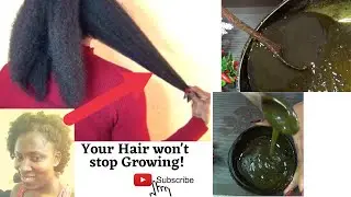 DO this Twice a Month if your hair isn't Growing & I promise You will have unstoppable Hair growth.