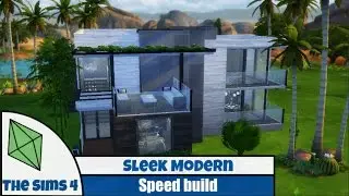 Sims 4 Speed Build: Sleek Modern