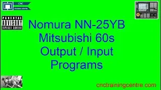 Mitsubishi 60s Program Input Output