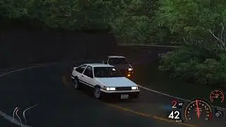 AE86 Over-Rev Overtake