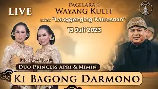 LIVE Wayang Kulit Ki Bagong Darmono | BT Duo Princess Mimin & Apri