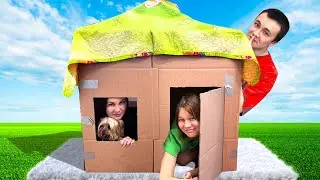 🏠СТРОИМ ДОМ ИЗ КАРТОНА