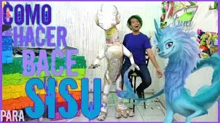 Como Hacer base para piñata de SISU ralla y el ultimo dragón ( estructura )