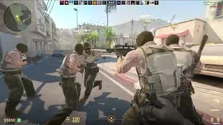 🔥 CS2 Dust 2 Casual Gameplay | INSANE Clutch & Headshots (No Commentary) 🔥