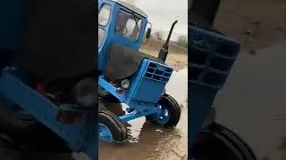 Лтз т40 синий трактор