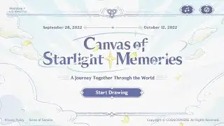 Canvas of Starlight Memories | Genshin Impact 2022 Journey