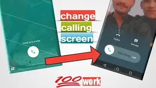 how to change caller screen how to change caller screen background android to I phone #how_to