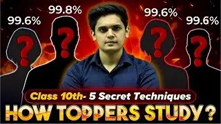 5 Steps to Become Topper in Class 10th🔥| Topper’s Exclusive Interview| Prashant Kirad