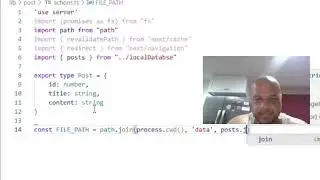 Revalidate path nextjs project | get data local storage api