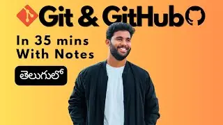 Complete Git and GitHub Tutorial for Beginners | With Notes