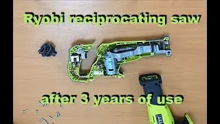 Ryobi RRS1801M after 3 years of use vs new RRS1801M
