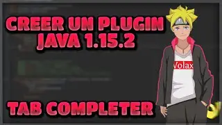 Créer un plugin Minecraft - TAB COMPLETER