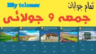 my telenor app answers today | my telenor app | my telenor | today telenor quiz | telenor