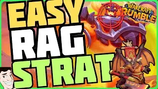 This strategy absolutely CHEESED Ragnaros (Easy Rag Kill) - Warcraft Rumble Raids