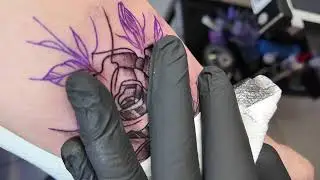 REAL Time Rose Tattoo
