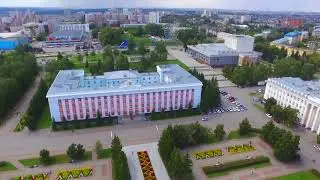 Съемки с коптера Танец Орифлэйм