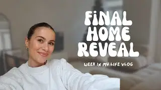 THE FINAL FINISH : Livingroom Reveal | last week of 2022 vlog