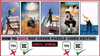 Rap cover video Editing|| Rap Cover Video Kaise Banaye||