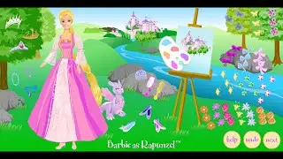 BARBIE RAPUNZEL - Jogos da minha infância #18