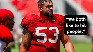 "We both like to hit people" - Georgia's Dylan Fairchild