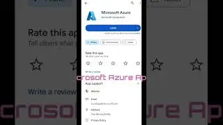 Microsoft Azure App 