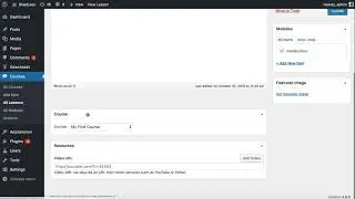 EDD Courses - Creating a Lesson