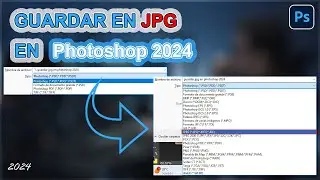 💾Como GUARDAR en JPG en Photoshop 2024🧑‍💻 SOLUCIÓN a No puedo guardar JPG en Photoshop ✔️