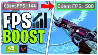 BOOST FPS On ANY PC & FIX FPS DROPS | VALORANT FPS OPTIMIZATION