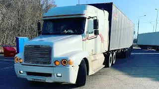 Long-distance trucking across Russia 
