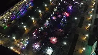 Махачкалинская площадь в последний день года