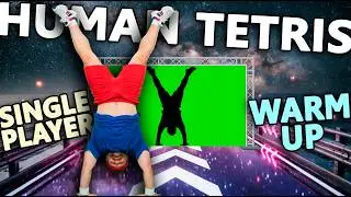 Human Tetris | Immersive Interactive Warm Up | –300 kcal | 1 Player 4K | Episode #15