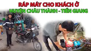 Ráp Dàn Xịt Vườn BƯỞI Và DỪA Cho Khách Ở Huyện CHÂU THÀNH - TIỀN GIANG