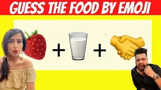 Guess the FOOD by EMOJI Challenge | Fruits & Vegetables Edition