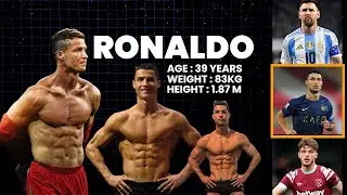 Famous Footballer Body Comparison