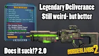Borderlands 2: Buffed legendary Deliverance - now even cooler!