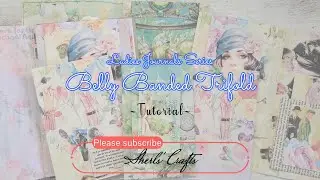 Belly Banded Trifold Tutorial ~ Ladies Journal