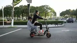 KuKirin M5 Pro Electric Scooter - Practical Off-raoding scooter with Storage Box & Seat
