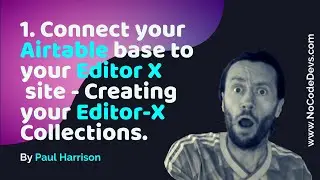 1. Creating your Editor-X Collections