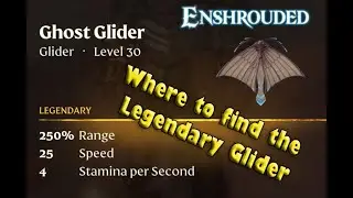 Enshrouded - Legendary Glider Ghost Glider