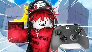 I tested the GAMEPAD in Roblox Rivals - IT'S CHEATING!