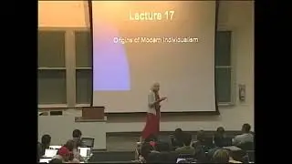 Origins of Modern Individualism | Sociology 1 | Lecture 20