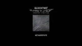 QLOCKTWO CREATOR'S EDITION METAMORPHITE #QLOCKTWO #creatorsedition #artwork