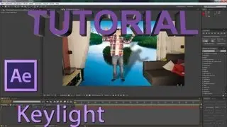 Keylight (1.2) Greenscreen TUTORIAL - After Effects (Deutsch) [Full HD]