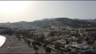 Almúñecar a vista de dron