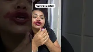 Comir seu batom