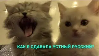 КАК Я СДАВАЛА УСТНЫЙ РУССКИЙ?