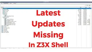 Z3X Shell New Updates Not Found | Fix