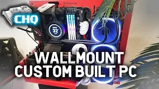 $5000 Custom WallMount Gaming PC - CHQ Lan Center Ep 19