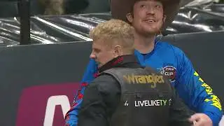 Brock Radford rides Irish Rebel for 88 points (PBR)